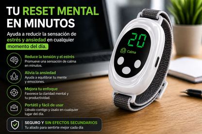 RESETMIND™ – Dispositivo Portátil de Relajación