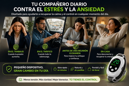 RESETMIND™ – Dispositivo Portátil de Relajación