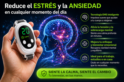 RESETMIND™ – Dispositivo Portátil de Relajación