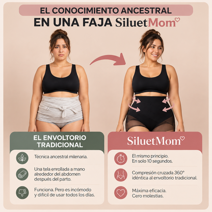 SILUETMOM™ | Soporte Abdominal Posparto