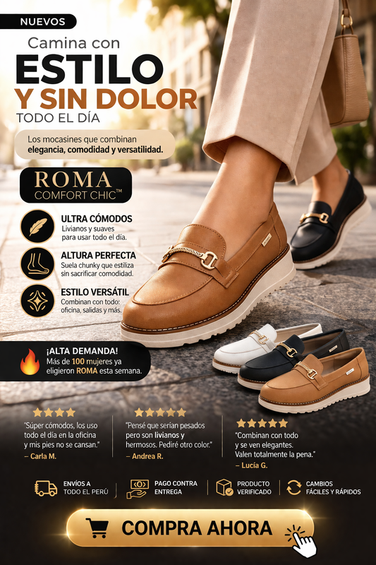 ROMA Confort - Mocasines clásicos