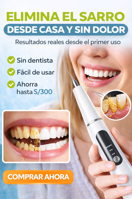 SonrisaPro™ - Limpieza dental profesional en casa