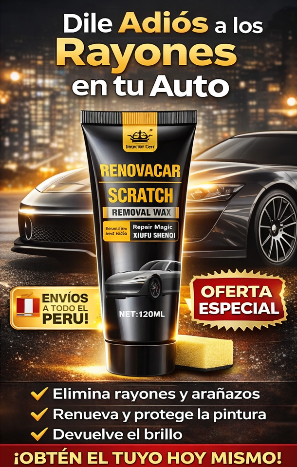 RENOVACAR - Removedor de rayones