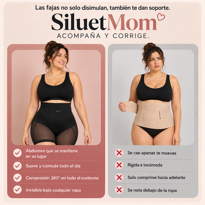 SILUETMOM™ | Soporte Abdominal Posparto